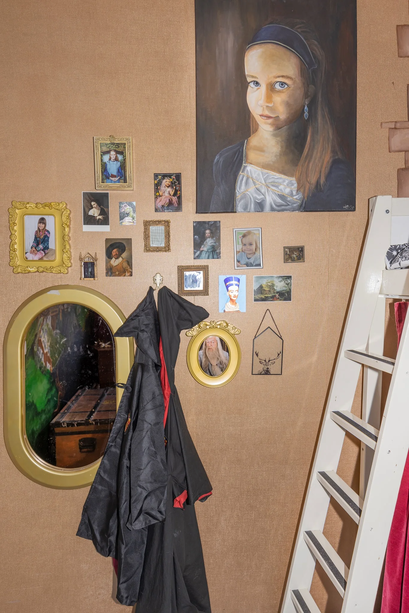 Мама создала для дочери комнату в стилистике Гарри Поттера, и теперь ей все завидуют - фото 452706