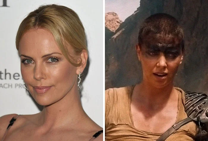 Гладкая подборка: голливудские звезды до и после того, как решились побрить голову - фото 453987