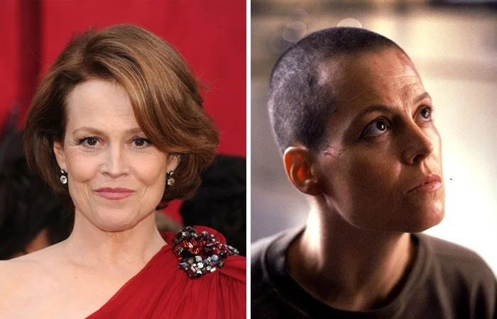 Гладкая подборка: голливудские звезды до и после того, как решились побрить голову - фото 453990