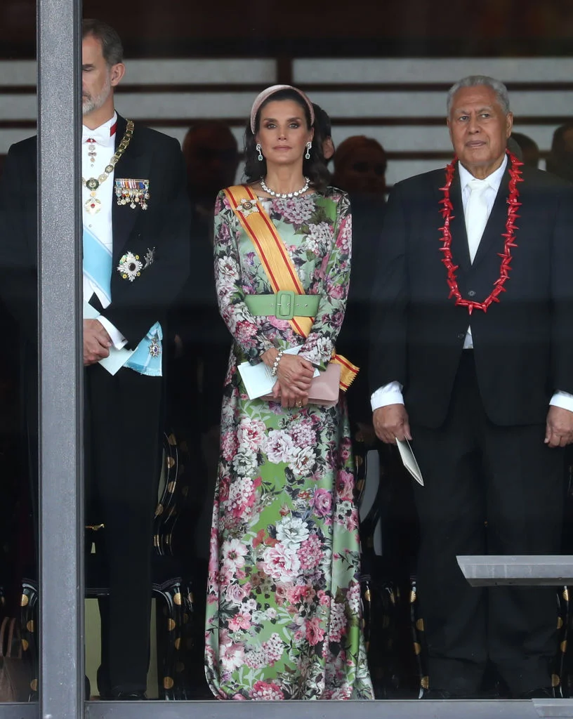 Елена Зеленская в стильном платье побывала на приеме с королевой Испании и другими - фото 454925