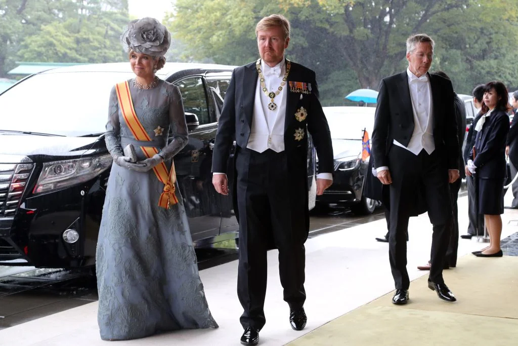 Елена Зеленская в стильном платье побывала на приеме с королевой Испании и другими - фото 454927