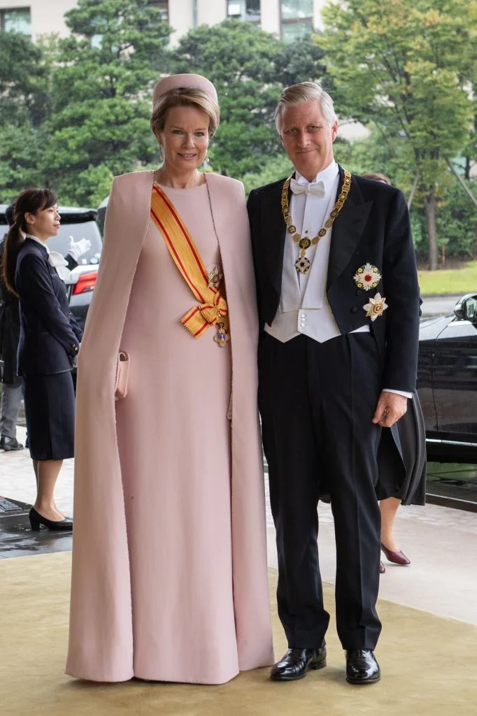 Елена Зеленская в стильном платье побывала на приеме с королевой Испании и другими - фото 454928