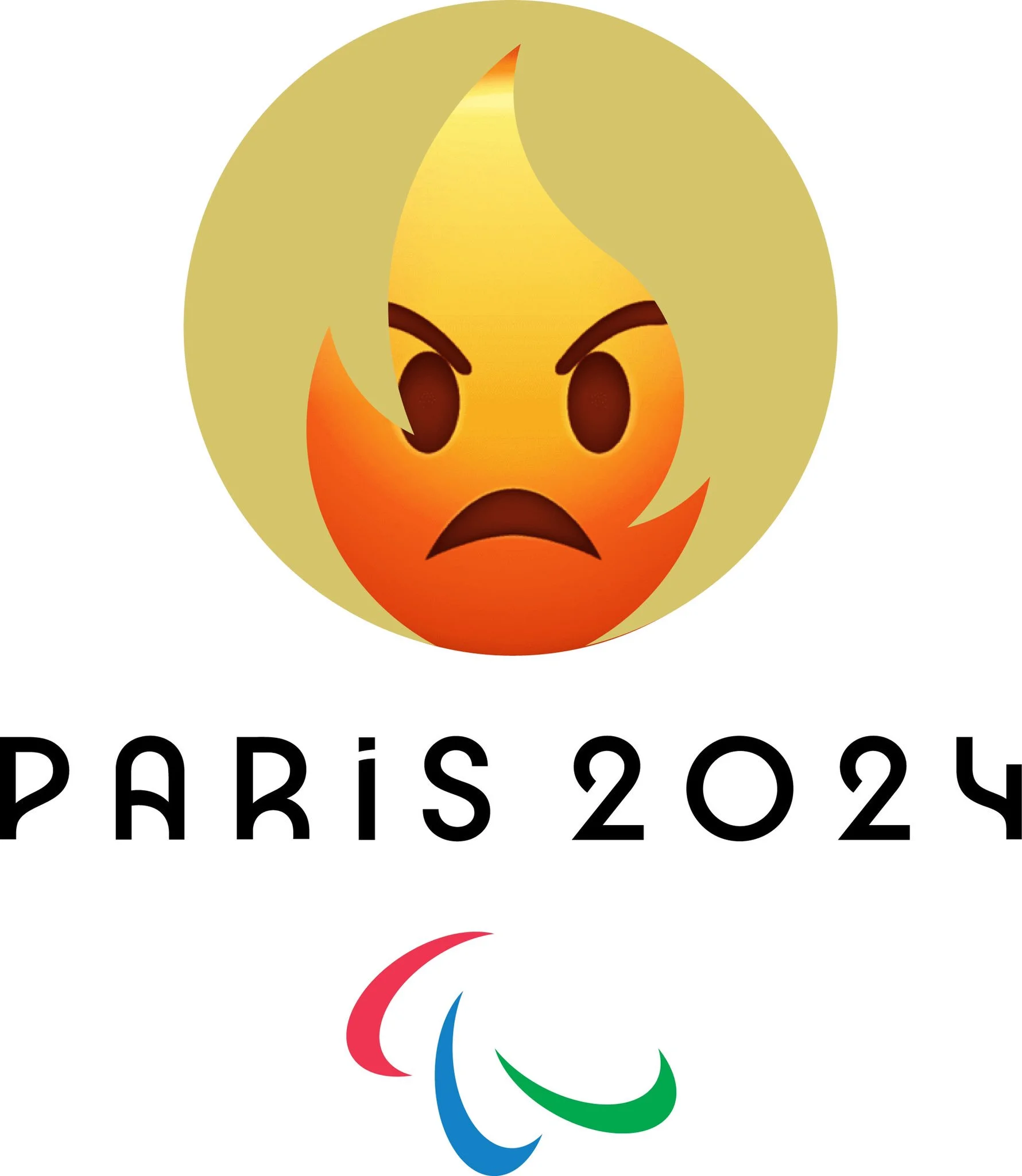 Новый логотип к Олимпиаде 2024 стал шикарным мемом - фото 455093