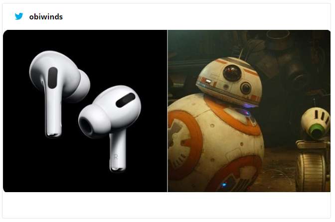Apple показала нові навушники, і їхній дизайн став не тільки розчаруванням, а й мемом - фото 455813