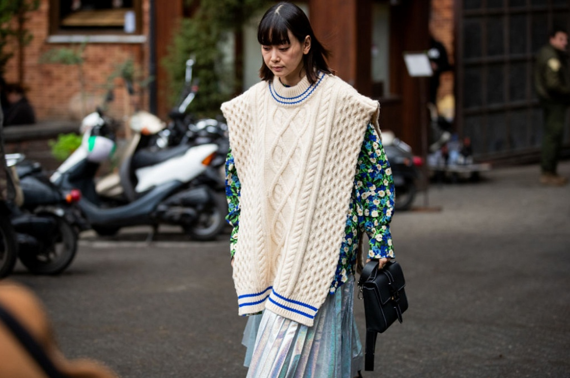 Что носят звезды street style грузинской Недели моды - фото 456756
