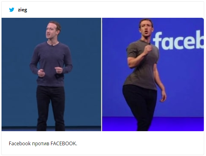 Марк Цукерберг представил новый дизайн Facebook, но никто не заценил прикол - 456803 Марк Цукерберг представил новый дизайн Facebook, но никто не заценил прикол - фото 456803