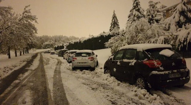 Францію накрив потужний снігопад і за ніч країна перетворилась на зимову казку - фото 458211