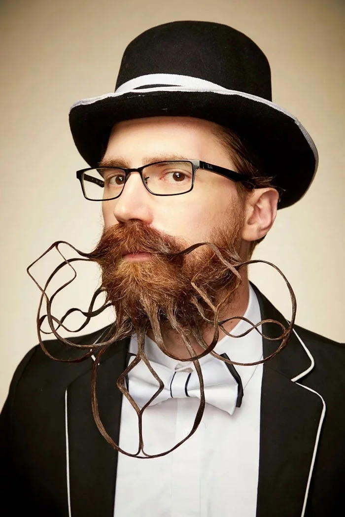 Ці чоловіки досягли максимального рівня в мистецтві креативної укладки бороди та вусів - фото 459199