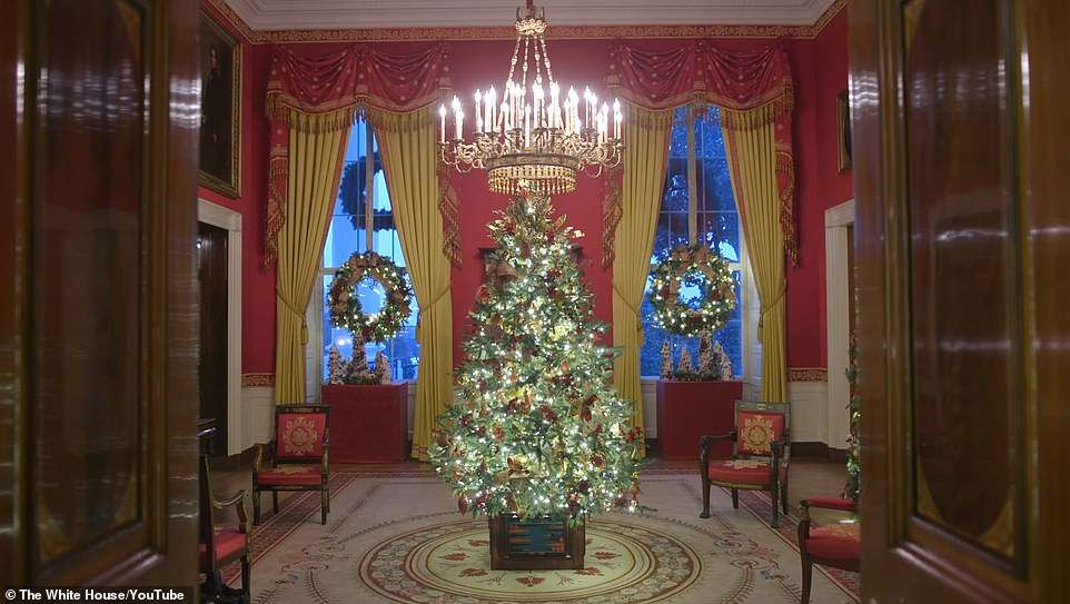 Різдвяний декор Білого дому - фото 460111