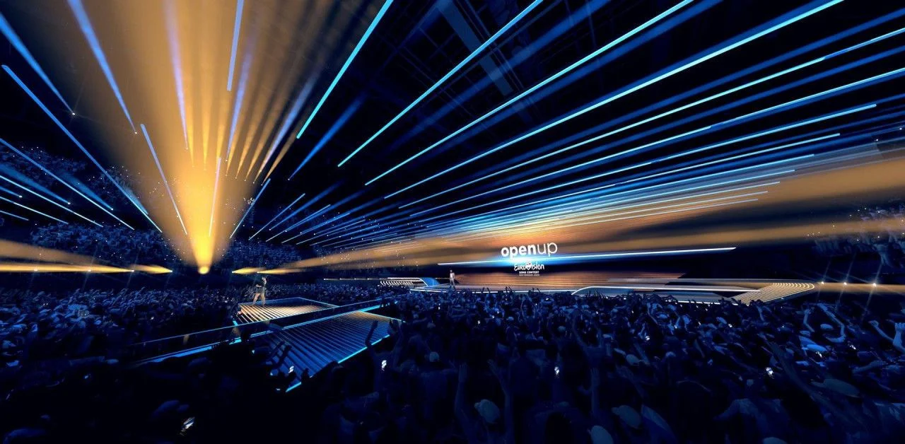 Как из будущего: показали, как будет выглядеть сцена 'Евровидения 2020' - фото 460158