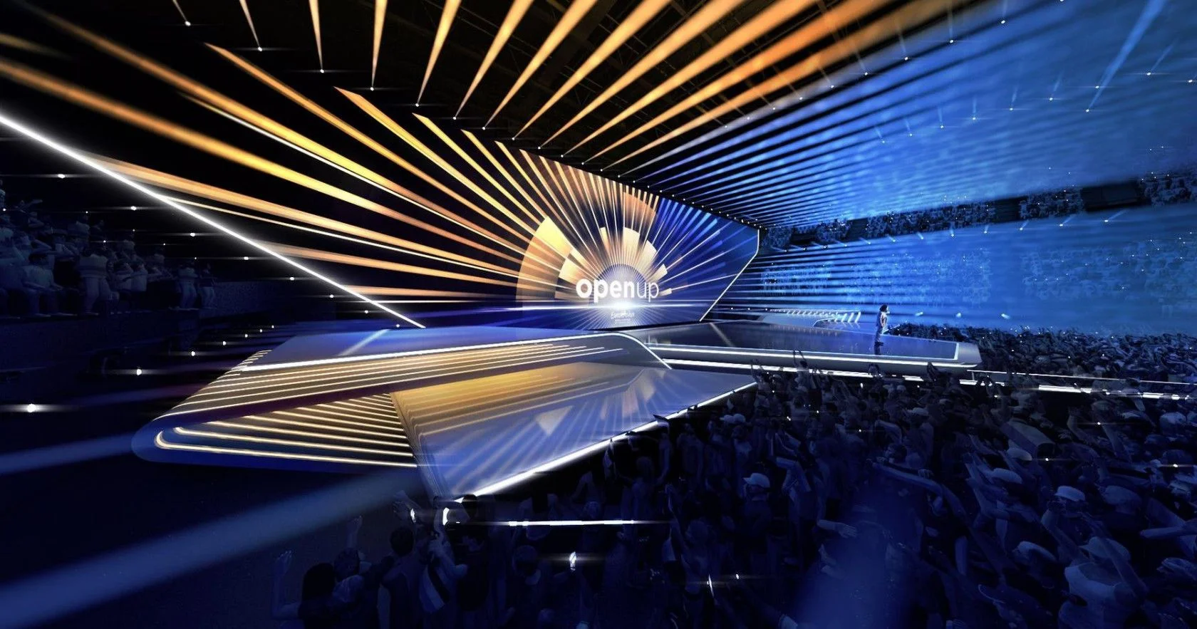Как из будущего: показали, как будет выглядеть сцена 'Евровидения 2020' - фото 460159