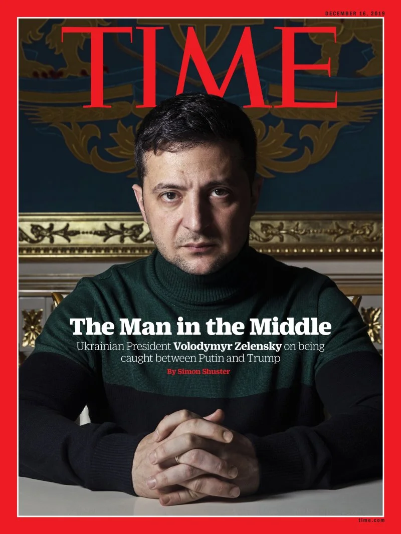 Владимир Зеленский украсил обложку американского Time - фото 460689