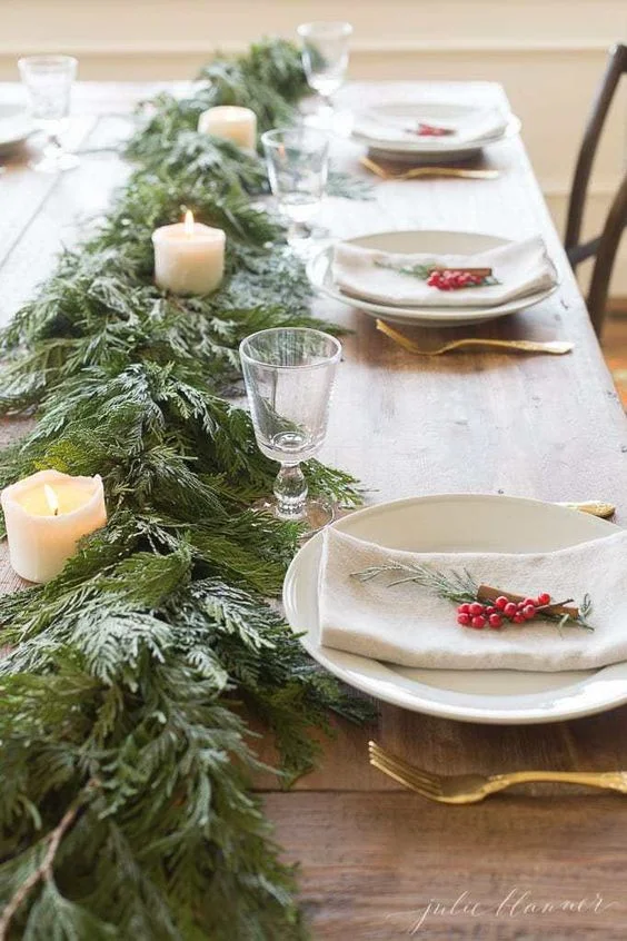 Як декорувати різдвяний стіл: найкрасивіші ідеї для натхнення - фото 461718