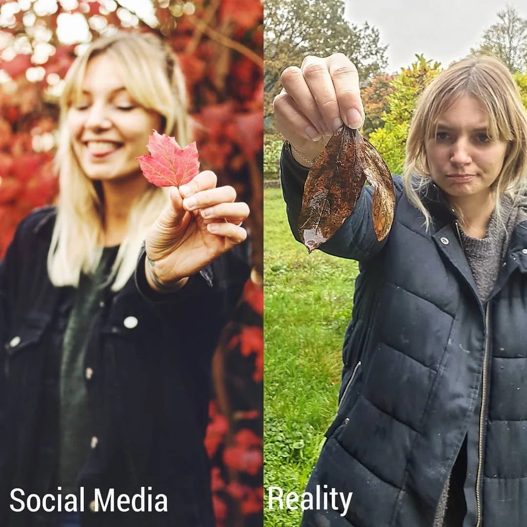 Соцсети vs реальность: швейцарская блогерша постебалась над типичными фото в Instagram - фото 464260