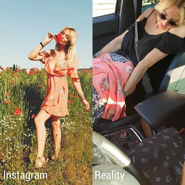 Соцсети vs реальность: швейцарская блогерша постебалась над типичными фото в Instagram - фото 464268