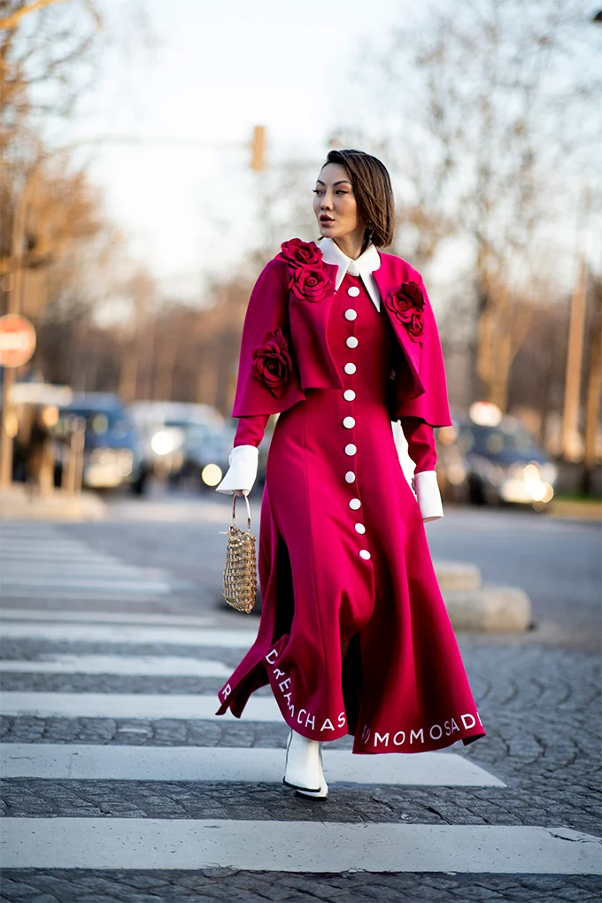 Всем кутюр: изысканные уличные луки во время Недели высокой моды в Париже - фото 465114