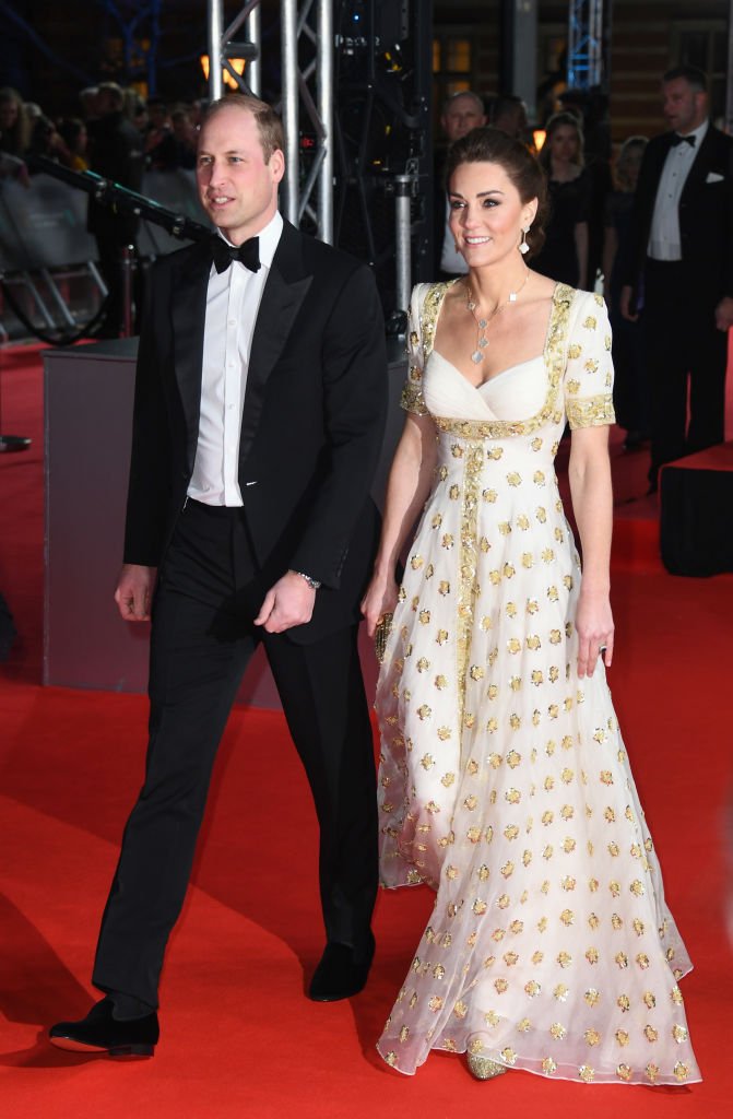 Кейт Міддлтон і принц Вільям на BAFTA 2020 - фото 466240