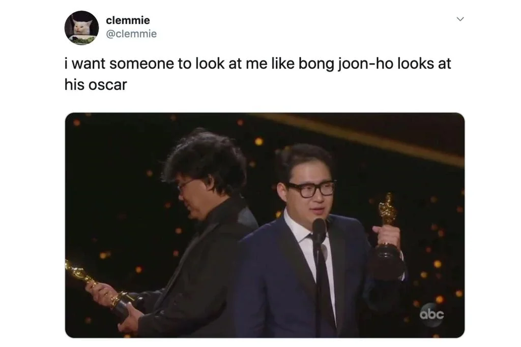 Я хочу, щоб хтось поглянув на мене, як Пон Джун Хо дивиться на свій 'Оскар' - фото 467154