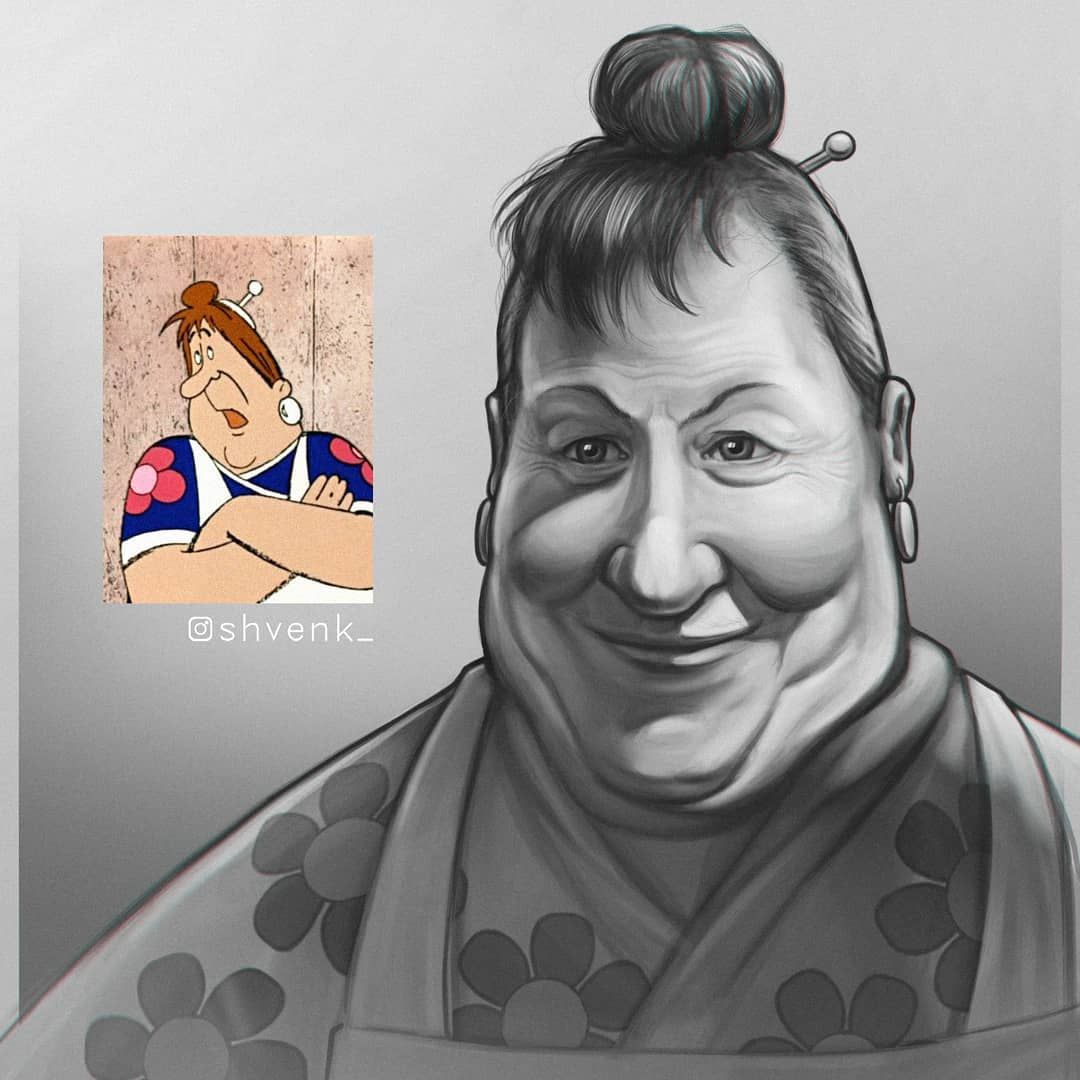 Художник показав, який би вигляд мали герої радянських мультфільмів в реальному житті - 468126 Художник показав, який би вигляд мали герої радянських мультфільмів в реальному житті - фото 468126