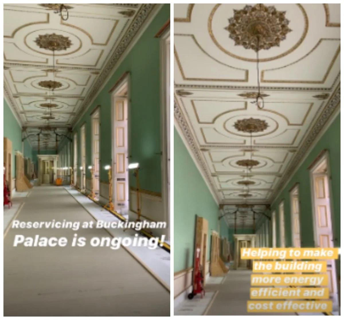 Появились редкие фотографии Букингемского дворца, который ждет масштабную реставрацию - фото 469348