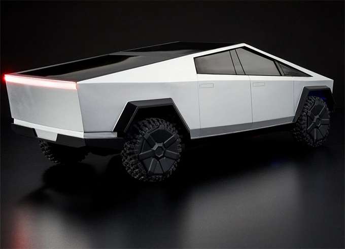 Бюджетна версія Tesla Cybertruck: створили іграшковий варіант авто від Ілона Маска - фото 469373