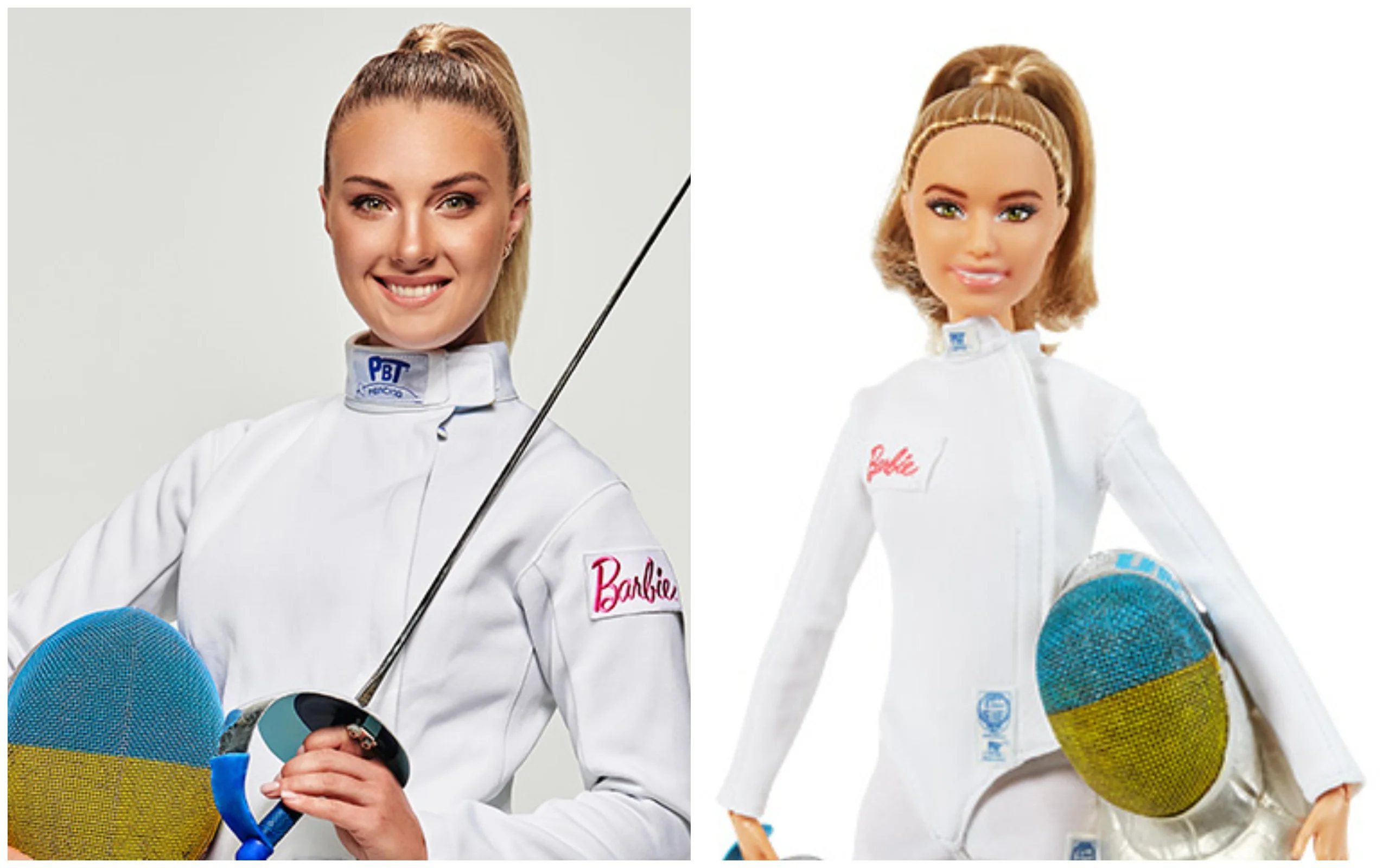 Пишаємось: випустили ляльку Barbie, прототипом якої стала українська фехтувальниця - фото 470305
