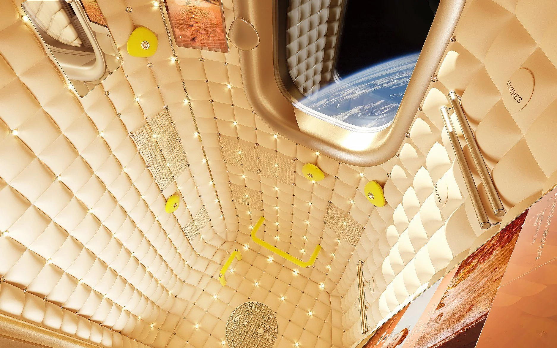 В сети появились фото лакшери капсулы для космических туристов - фото 471006