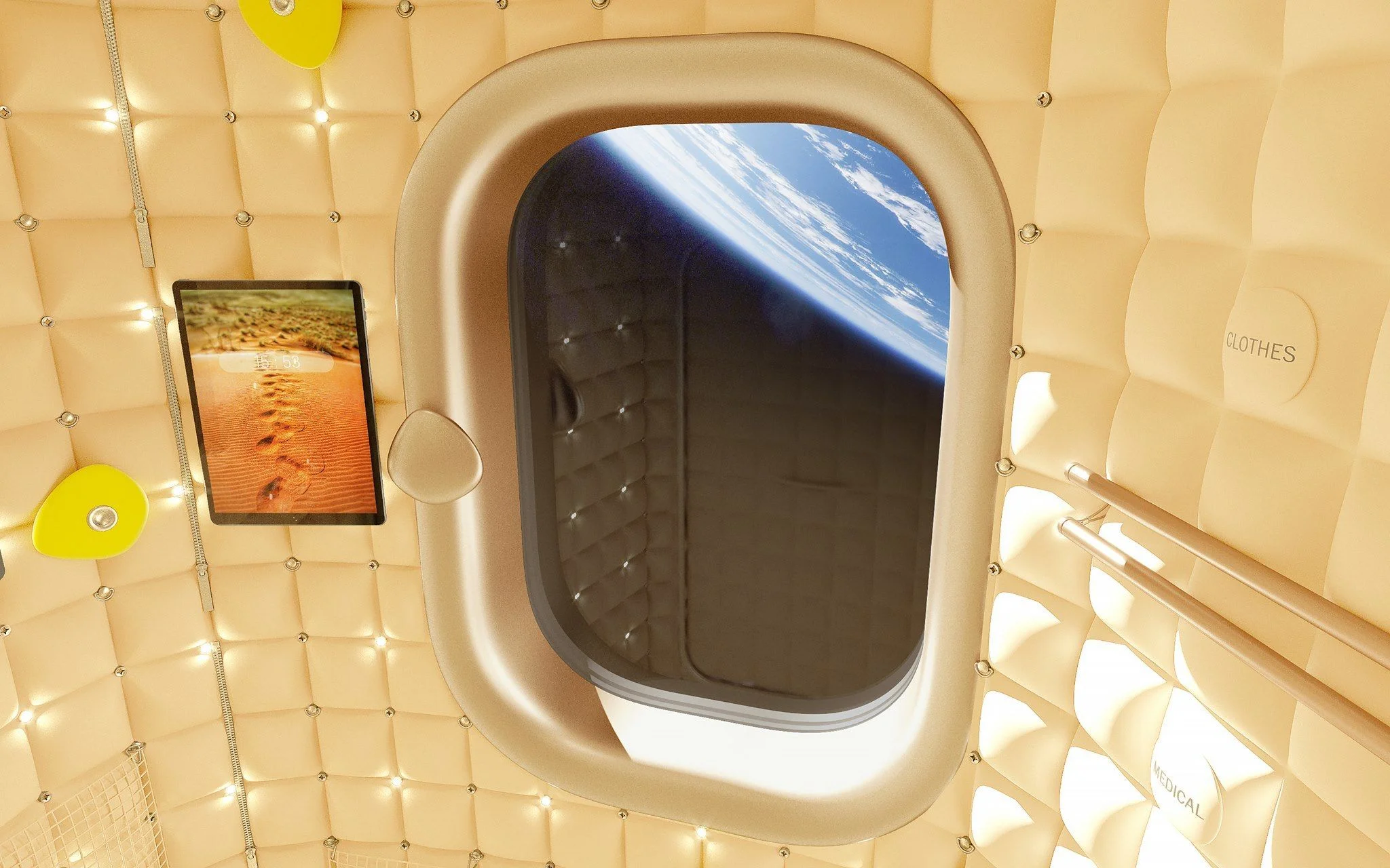 В сети появились фото лакшери капсулы для космических туристов - фото 471007