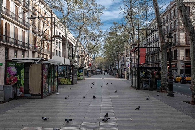 Сильные кадры: фотопроект о том, как выглядят опустевшие улицы мегаполисов - фото 472201