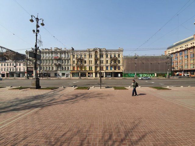 Это точно Киев? - Фото опустевших улиц столицы, от которых немного жутко - 473115 Это точно Киев? - Фото опустевших улиц столицы, от которых немного жутко - фото 473115