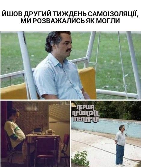 Без паніки: люди рятуються від коронавірусу дотепними мемами - 473288 Без паніки: люди рятуються від коронавірусу дотепними мемами - фото 473288