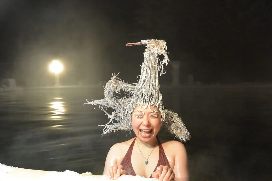 Канадский конкурс замерзших волос - это самое удивительное, что вы видели - фото 473606