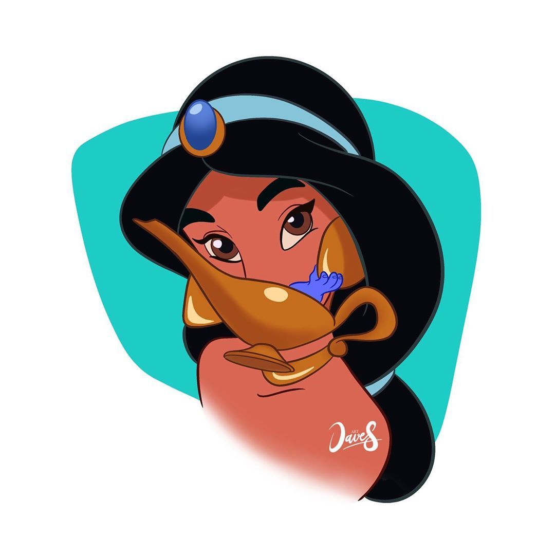 Художник показал, как бы защищались принцессы Disney от коронавируса в условиях дефицита - фото 474596