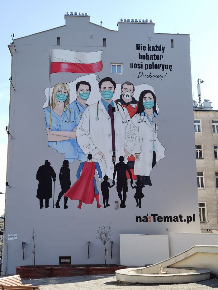 Эти граффити, посвященные коронавирусу, поражают своей точностью и юмором - фото 475069
