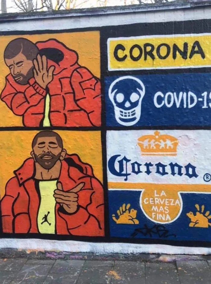 Ці графіті, що присвячені коронавірусу, вражають своєю влучністю та гумором - фото 475094