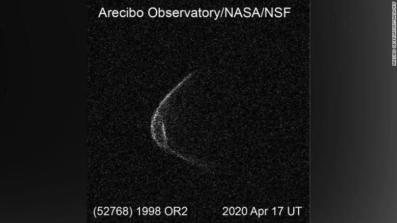 До Землі наближається гігантський астероїд, що має форму захисної маски  - фото 476437