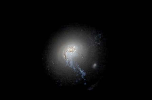 Модель Чумацького шляху демонструє радіальне виштовхування зірок з галактики - фото 476637