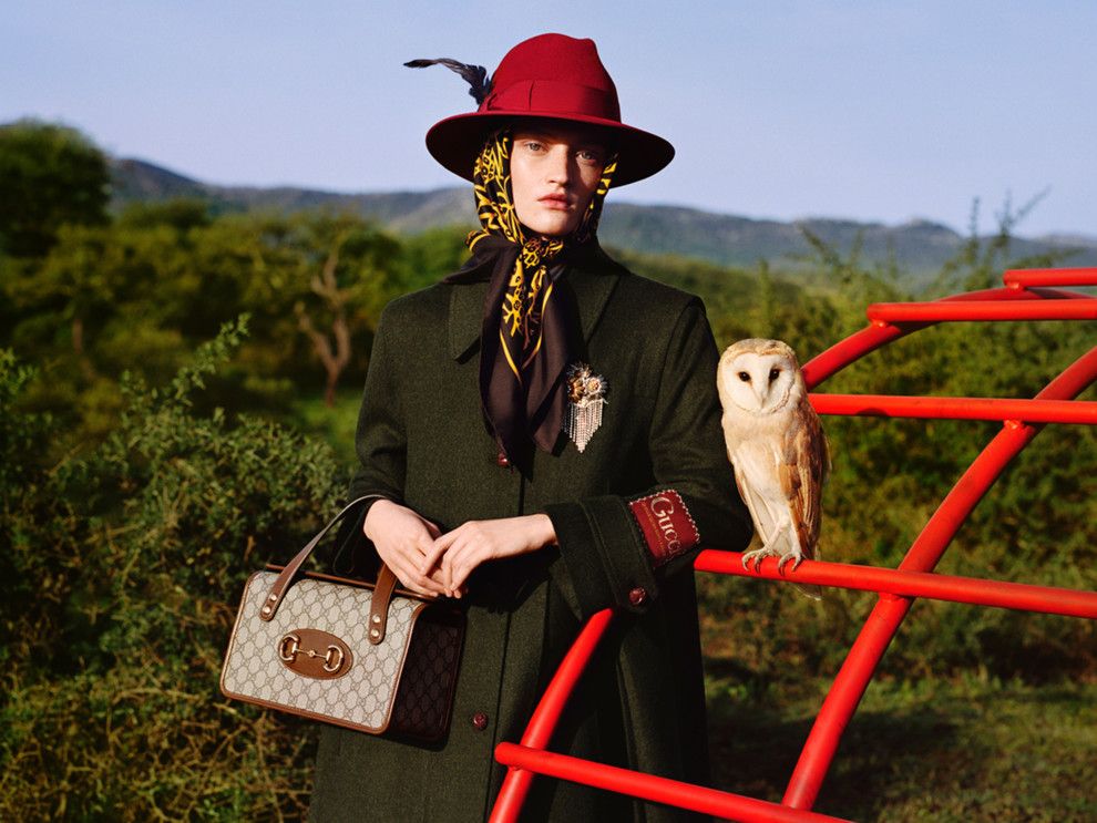 Ежи и олени: Gucci снял рекламу, где главными героями стали зверьки - фото 476890