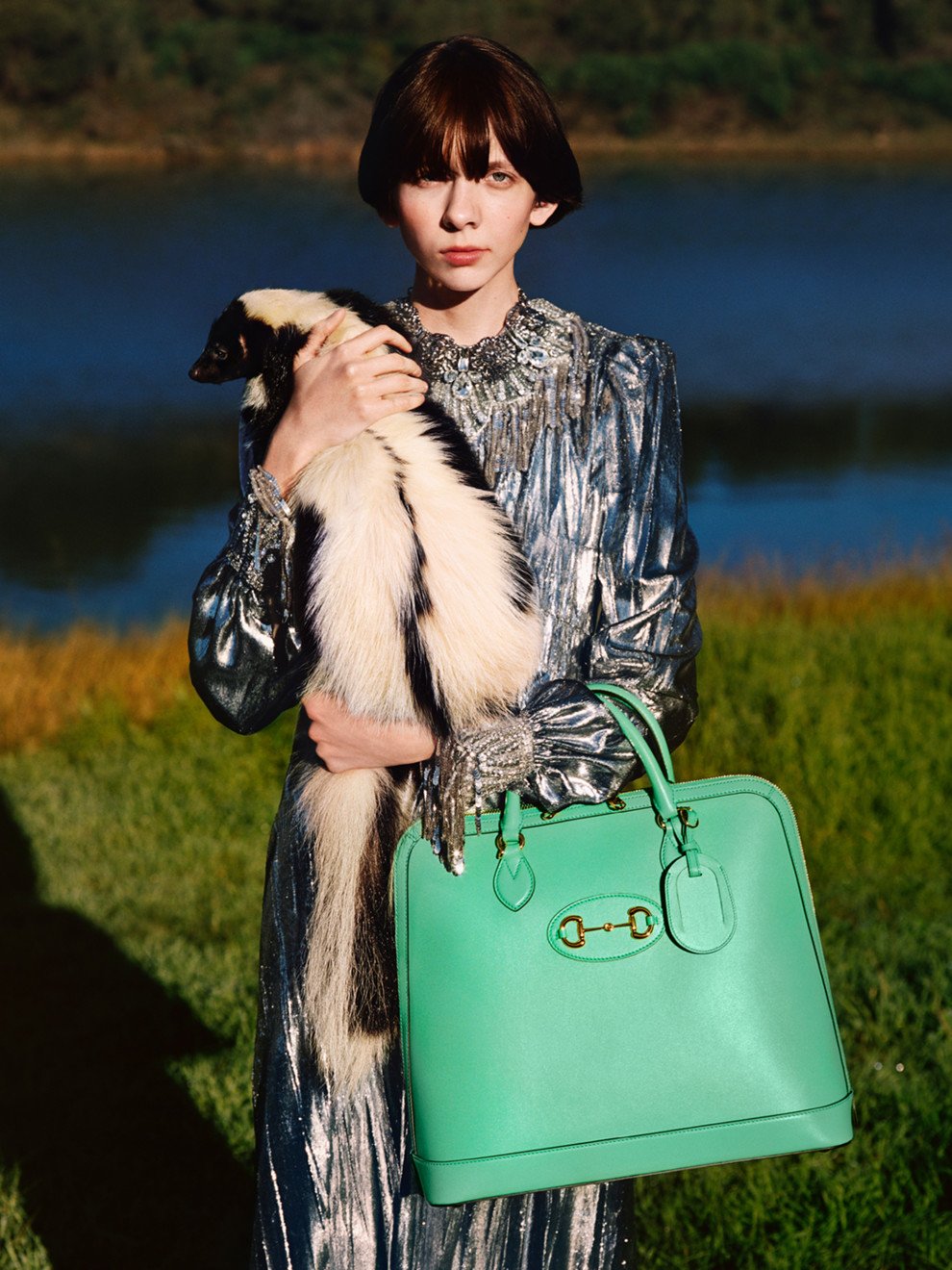 Ежи и олени: Gucci снял рекламу, где главными героями стали зверьки - фото 476891
