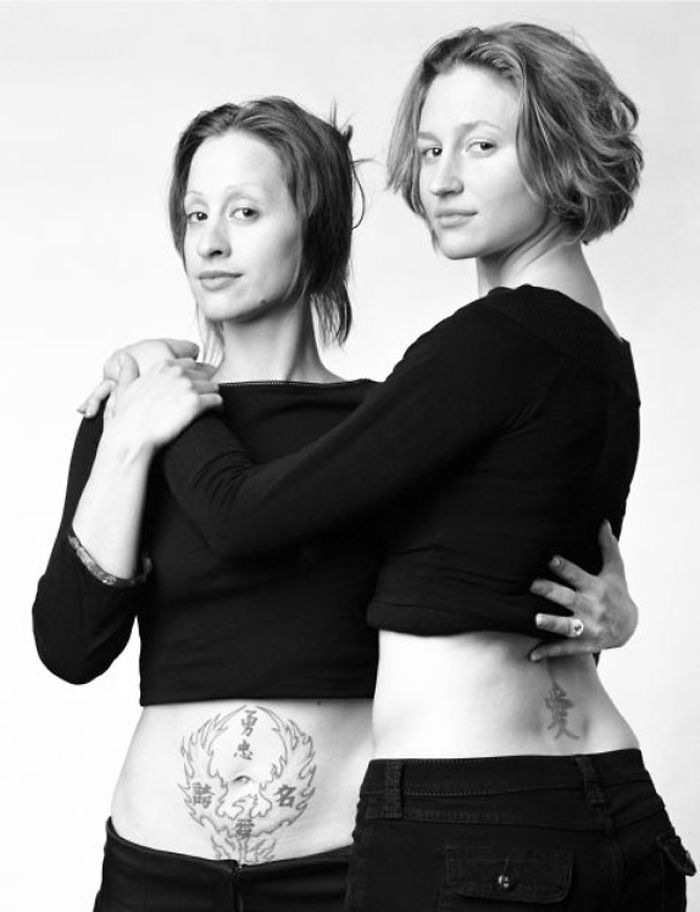 До мурашек по телу: фотограф снимает незнакомых людей, которые похожи, как двойники - фото 477161