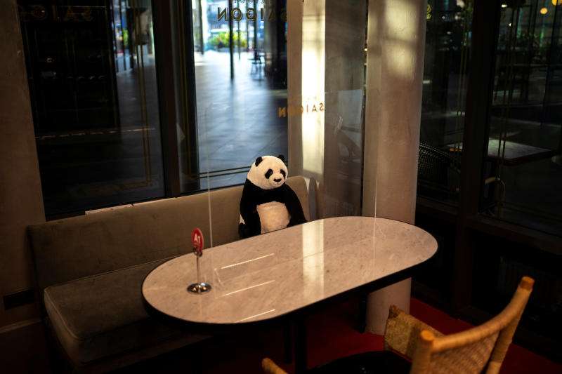 В таиландском ресторане посадили за столики игрушечных панд, и это не прикол - фото 478227