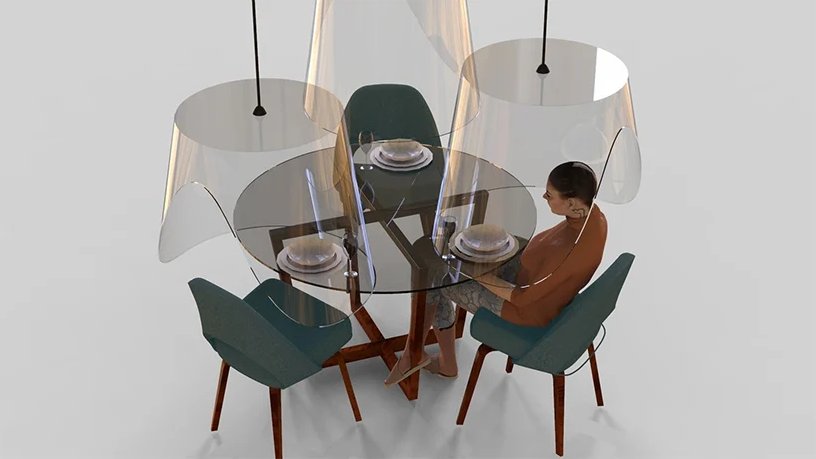 Очень креативный дизайнер придумал, как рестораны и кафе могут работать на карантине - фото 478351