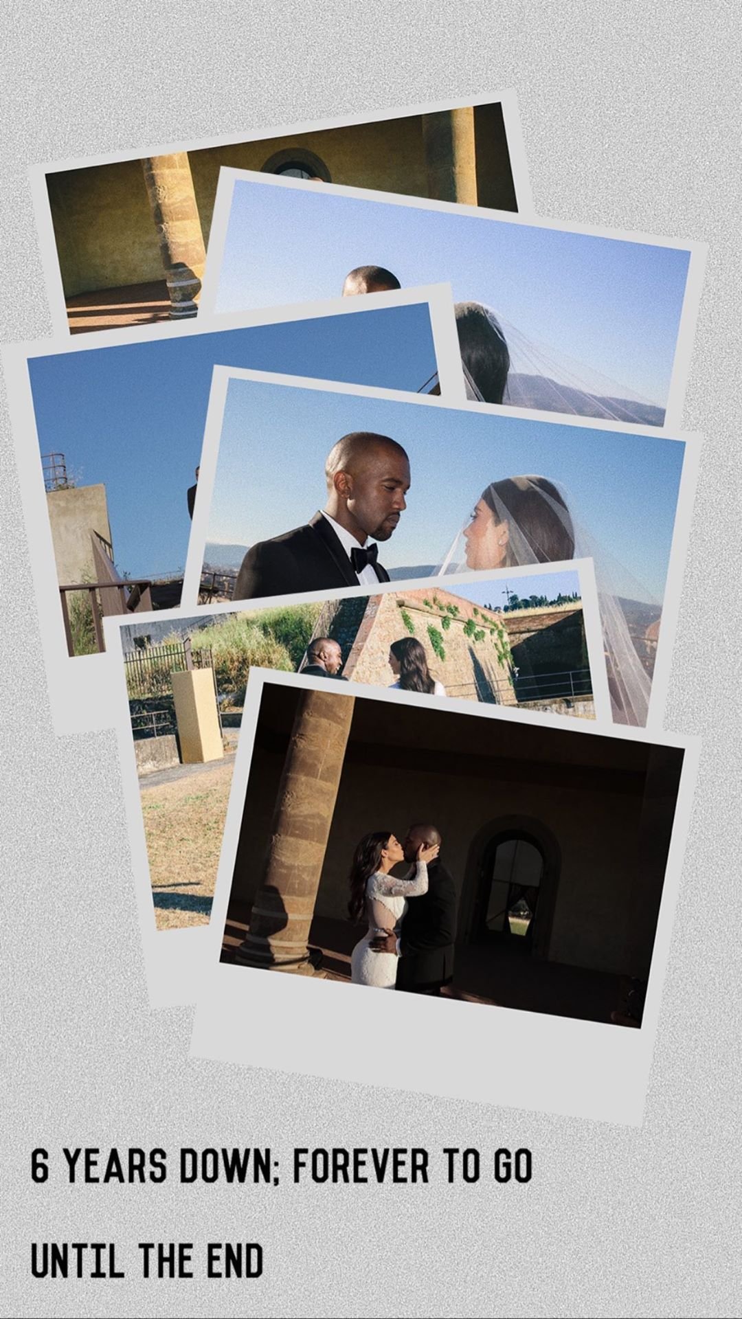 Кім Кардашьян і Каньє Вест відсвяткували шосту річницю з дня весілля милими фотоспогадами - фото 478995