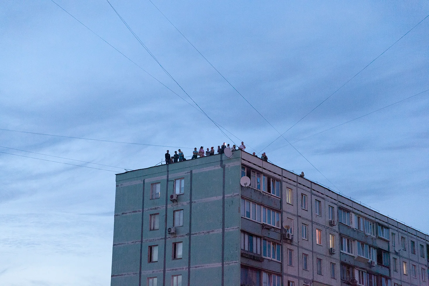 Разрыв шаблона: в Киеве состоялся первый в мире вертикальный концерт группы Green Grey - фото 480648