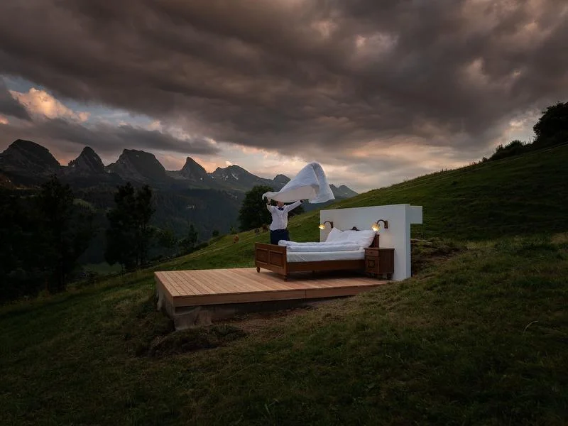 В Швейцарии открыли очень необычный отель для любителей природы, и вот в чем его фишка - фото 481335