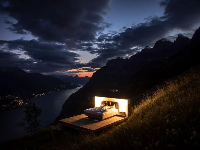 В Швейцарии открыли очень необычный отель для любителей природы, и вот в чем его фишка - фото 481336