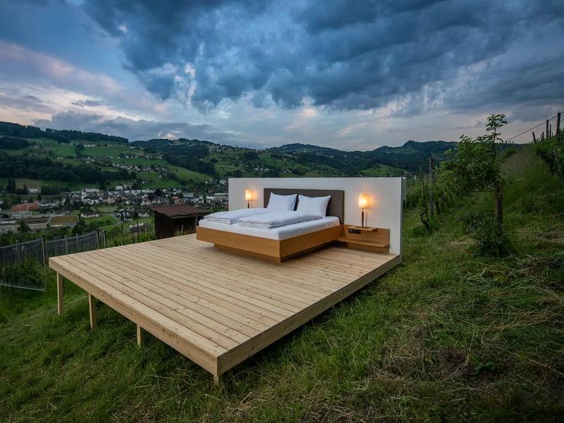 В Швейцарии открыли очень необычный отель для любителей природы, и вот в чем его фишка - фото 481338