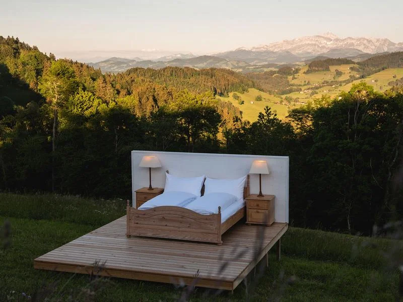 В Швейцарии открыли очень необычный отель для любителей природы, и вот в чем его фишка - фото 481341