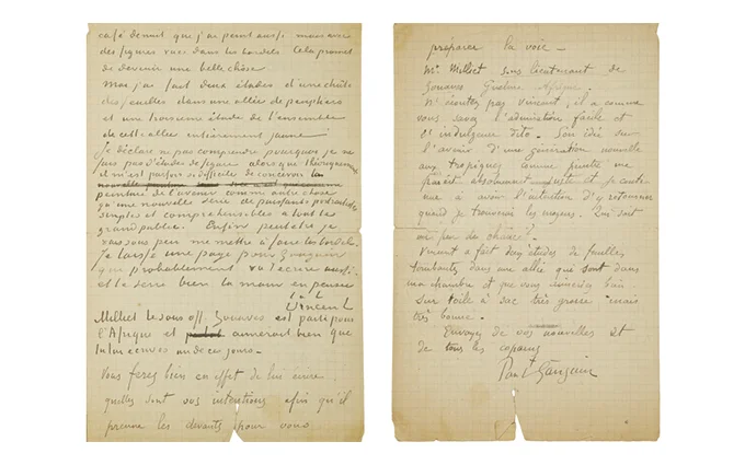 Письмо Ван Гога, в котором он рассказал о посещении борделя, ушло с молотка - фото 481927