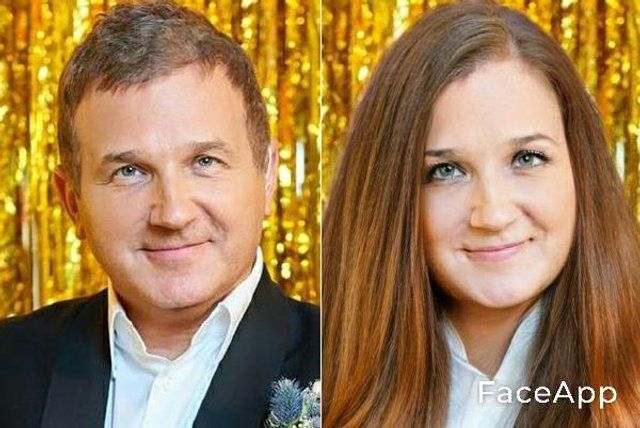 Какие красотки: Зеленского, Винника и других звездных мужчин превратили у женщин - фото 482350